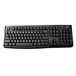 TECLADO CABLEADO USB LOGITECH K120 RESISTE AGUA