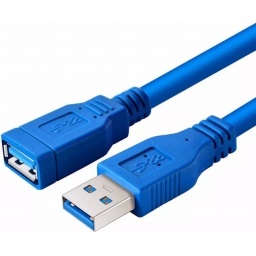 CABLE EXTENSION USB 3.0 MACHO-HEMBRA DE 3 MTS METROS TIPO ALARGUE