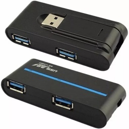 HUB USB 3.0 DE 4 PUERTOS ALTA VELOCIDAD -5 GBPS 3.1 3.2