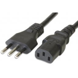 CABLE DE PODER 3 EN LINEA PARA FUENTE PC PREMIUM CALIDAD A+