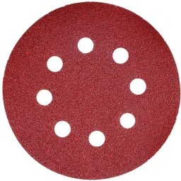 PACK X10 DISCO DE LIJA DE MADERA WOOD 125MM MAQUINAS DE 8 AGUJEROS G120