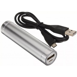 POWER BANK CARGADOR DE EMERGENCIA USB 1A 2600MAH REALES