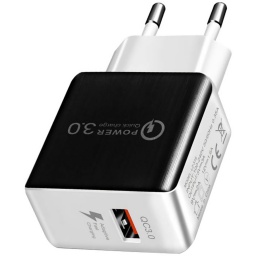 CARGADOR USB DE PARED CARGA RAPIDA FAST CHARGER QC 3.0