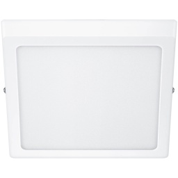 PLAFON LED PHILIPS LUZ NEUTRA 12W 900LM CUADRADO 16 X 16 CM DL252 SURFACE 40K