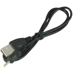 CABLE CARGADOR TABLET USB PLUG PASE FINO 2.5MM