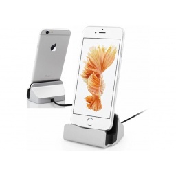 BASE DOCK CARGADOR IPHONE LIGHTNING IPHONE 5 SE 6 7 8 X 10 XS MAX XR 11 12