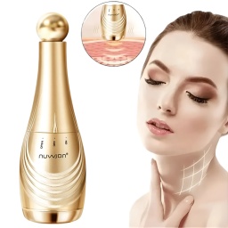 MASAJEADOR ULTRASONICO FACIAL Y DE PIEL CABEZAL ANTIARRUGA CON VIBRACIONES