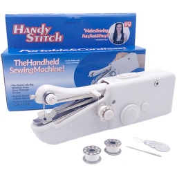 MAQUINA DE COSER PORTATIL MINI COMPACTA MANUAL DE MANO