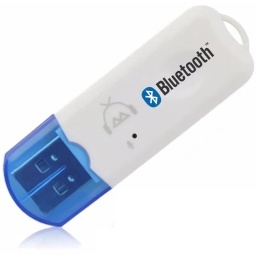 RECEPTOR ADAPTADOR DONGLE DE AUDIO USB BLUETOOTH SIN JACK AUTO