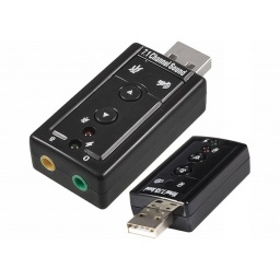 TARJETA DE SONIDO EXTERNA 2.0 USB AUDIO VIRTUAL 7.1