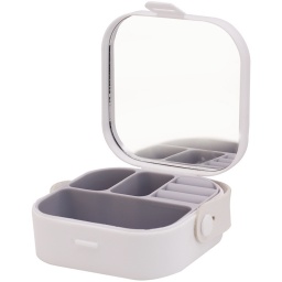 MINI CAJA ORGANIZADOR PARA ACCESORIOS ALHAJERO JOYERO IDEAL VIAJES Y TRANSPORTE JOYAS Y ALHAJAS