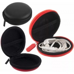 BOLSO ESTUCHE FUNDA MINI BOLSITO PARA AURICULARES  C/CIERRE