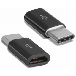 ADAPTADOR USB-C TIPO C TYPE-C MACHO A MICRO-USB HEMBRA