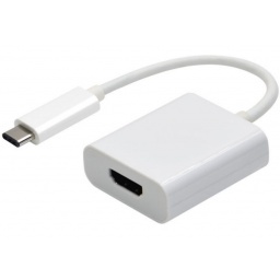 ADAPTADOR USB-C TIPO C A HDMI AV MACBOOK CHROMEBOOK CELULARES IPHONE 15 / SAMSUNG LINEA "S"