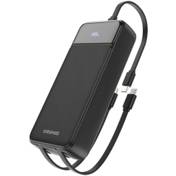 POWER BANK O BATERIA DE RESPALDO DE 3 CABLES USB CARGADOR DE EMERGENCIA 20000MAH PARA AVION
