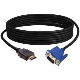 CABLE ADAPTADOR DE HDMI A VGA DE 1.5 MTS PASIVO