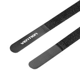 PACK X10 ORGANIZADOR DE CABLES CON VELCRO 10 UNIDADES 18CM X 1.2CM VENTION KAOB0-10