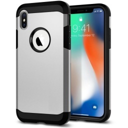 PROTECTOR DOBLE CAPA TIPO ARMOR PARA IPHONE XS MAX