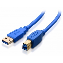 CABLE IMPRESORA USB 3.0 TIPO B TYPE B DE 3 MTS METROS