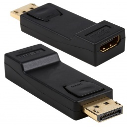 ADAPTADOR CONVERSOR DE DISPLAY PORT A HDMI CORTO DP A HDMI 1080P