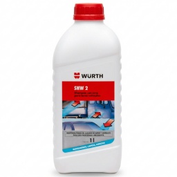 SHAMPOO CON CERA PARA VEHICULOS AUTO MOTOS 1 LITRO WURTH SHW2