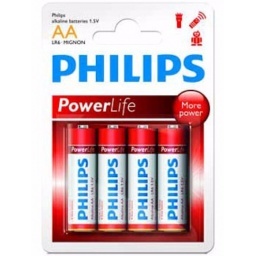 Pack de 4 pilas aa toshiba high power lr6 - 1.5v - alcalinas