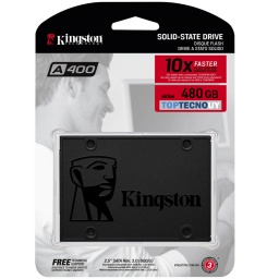 DISCO DURO SOLIDO INTERNO SSD KINGSTON 480GB 10X PARA PC 2.5" SATA