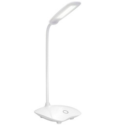 LAMPARA LUZ LED FLEXIBLE MESA O ESCRITORIO BATERIA RECARGABLE