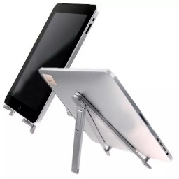 SOPORTE ALUMINIO PIE PARA TABLETAS IPAD GALAXY TAB TIPO COMPASS