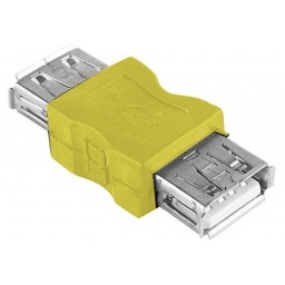 ADAPTADOR USB 2.0 HEMBRA - HEMBRA FICHA CUPLA