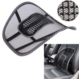 RESPALDO SOPORTE LUMBAR COMPLEMENTO PARA SILLA O ASIENTO DE AUTO CALIDAD