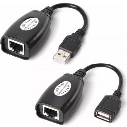 EXTENSION USB VIA ETHERNET RJ45 LLEVA DATOS USB