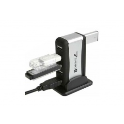 HUB USB 2.0 DE 7 PUERTOS CON FUENTE DE ALIMENTACION