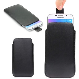 ESTUCHE FUNDA SOBRE CUERINA UNIVERSAL SAMSUNG IPHONE CELULARES 14,5 X 8 CM