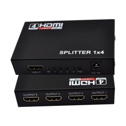 SPLITTER HDMI 4 PUERTOS 1080P 3D FULL HD