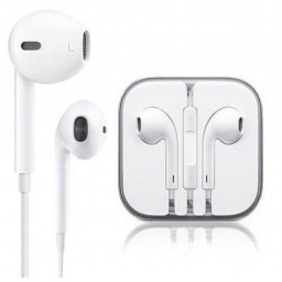 AURICULARES EARPODS MANOS LIBRES IPHONE IPAD COMPATIBLES CALIDAD A+ JACK 3.5MM