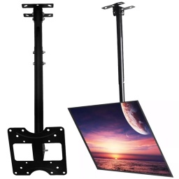 SOPORTE TV DE TECHO LED LCD MONITOR 14 A 42'' PARED CON 6 AJUSTES DE ANGULO CON TORNILLOS