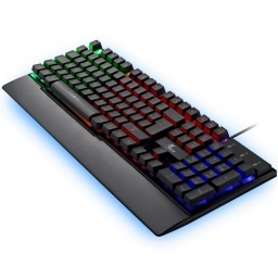 TECLADO GAMER USB ILUMINADO LED RGB ESPAOL XTECH ARMIGER XTK-510S