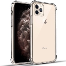 PROTECTOR TPU BORDE ALTO IMPACTO TRANSPARENTE IPHONE 11 PRO MAX