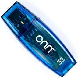 PEN DRIVE 32GB PENDRIVE ONN GO COMPATIBLE USB 2.0 FLASH DRIVE 32 GB ONN