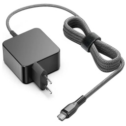 CARGADOR DE PARED PD 65W USB-C PD QC 3.0 CABLE 1.5 METROS CARGA RAPIDA TIPO C NOTEBOOK  LAPTOP