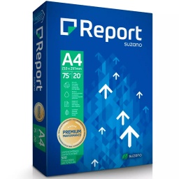 BLOCK O RESMA DE 500 HOJAS DE PAPEL A4 REPORT PREMIUM 75G