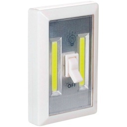 LUZ LED CON LLAVE TIPO PLACA PLACARES BAUL ARMARIO AUTO EMERGENCIAS A PILA INTERRUPTOR