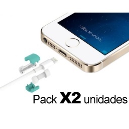 PROTECTOR DE CABLES DATOS Y CARGA, PROTECCION PARA EL CABLE PACK X2