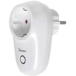 SONOFF ENCHUFE INTELIGENTE SCHUKO TIMER SMART WIFI COMPATIBLE AMAZON ALEXA Y GOOGLE HOME