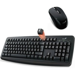 Combo Teclado Y Mouse Inalámbrico Dorado Y Blanco — MdeOfertas