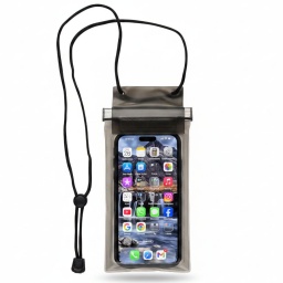 ESTUCHE FUNDA PROTECTOR SOBRE CELULAR RESISTENTE AL AGUA PLAYA TRIPLE ZIP + VELCRO