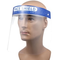 MASCARA DE PROTECCION FACIAL PROTECTOR TRANSPARENTE FACE SHIELD