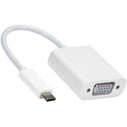 ADAPTADOR CONVERSOR DE USB-C TIPO C A VGA HEMBRA