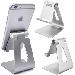 SOPORTE DE CELULAR MESA ESCRITORIO EN PLASTICO UNIVERSAL PARA CUALQUIER MODELO